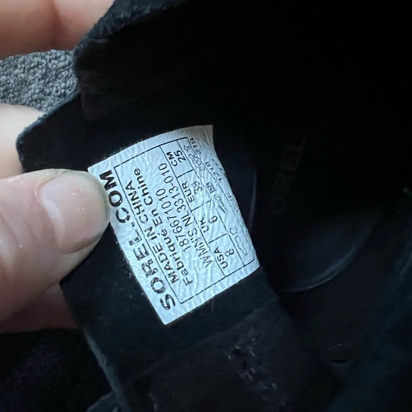 Sorel Women's Evie Bootie — Waterproof Leather — Wedge Ankle Booties, size 8 - Picture 7 of 7